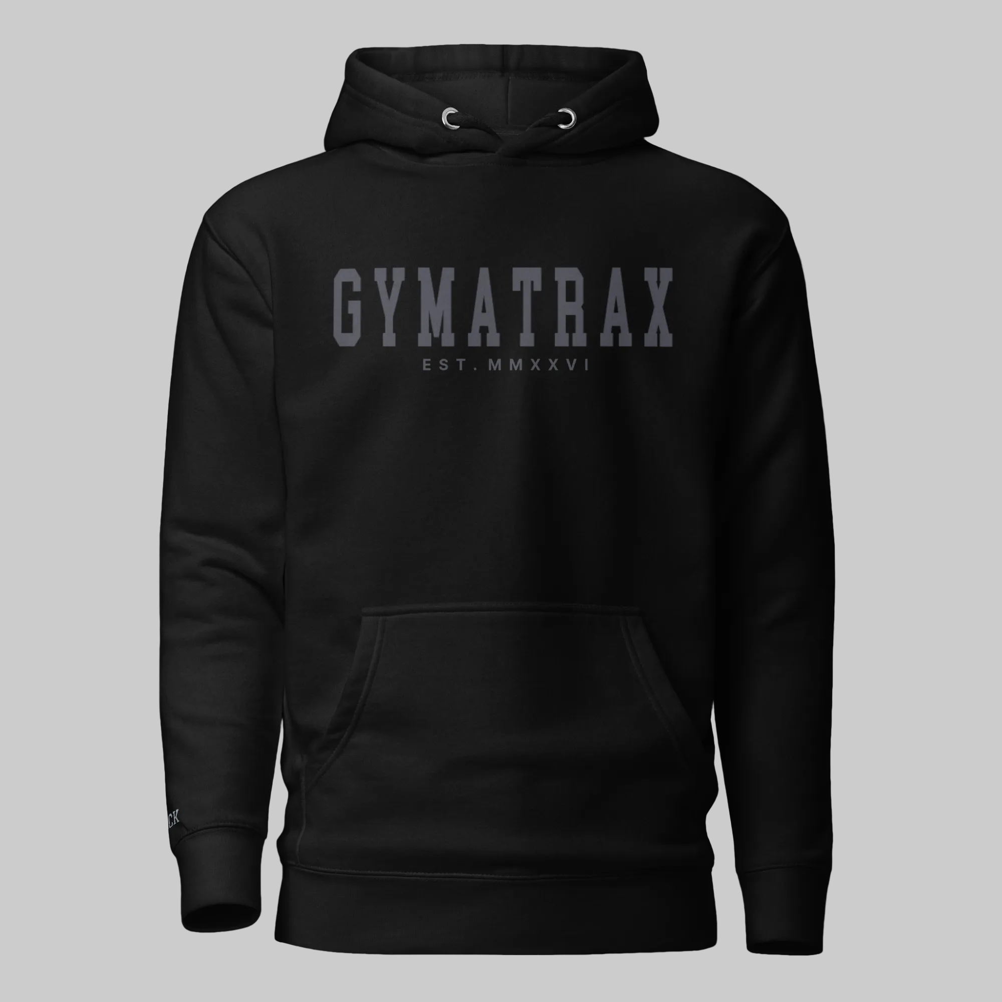 Gymatrax Hoodie - Built in silence
